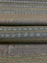 Load image into Gallery viewer, Calico Barcelo Water &amp; Stain Resistant Patina Indoor Outdoor Seafoam Green Teal Brown Upholstery Drapery Fabric WHS 3051