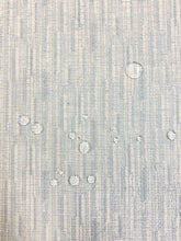 Load image into Gallery viewer, Designer Aqua Blue Textured Chenille Water &amp; Stain Resistant Upholstery Fabric WHS 3654
