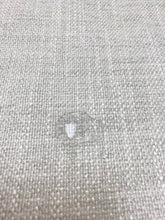 Load image into Gallery viewer, Designer Heavy Duty Belgian Linen Silver Grey Water Resistant Upholstery Fabric WHS 3904