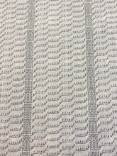 Load image into Gallery viewer, 2.5 Yard Susan Connor Pilar Blue Overprint Navy Belgian Linen Water &amp; Stain Resistant Upholstery Drapery Fabric WHS 3420