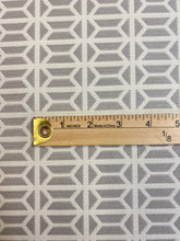 Load image into Gallery viewer, Water &amp; Stain Resistant Indoor Outdoor Trellis Geometric Grey Cream Upholstery Fabric STA 3802
