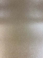 Load image into Gallery viewer, Designer Heavy Duty Pearlescent Mini Stingray Tan Beige Faux Leather Upholstery Vinyl WHS 3887