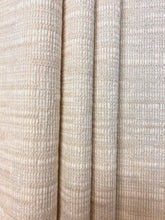 Load image into Gallery viewer, Designer Beige MCM Mid Century Modern Epingle Water &amp; Stain Resistant Upholstery Fabric WHS 4031