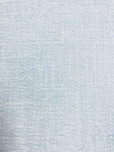 Load image into Gallery viewer, 1.5 Yard InsideOut Water &amp; Stain Resistant Aqua Blue Chenille Upholstery Fabric WHS 4163