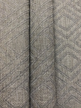 Load image into Gallery viewer, 1.3 Yard Sunbrella Integrated Steel Indoor Outdoor 69006-0008 Gray Geometric Water Resistant Upholstery Fabric WHS 3946