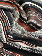 Load image into Gallery viewer, Robert Allen Arras Terracotta Water &amp; Stain Resistant Rusty Brown Beige Grey Abstract Upholstery Fabric WHS 3316