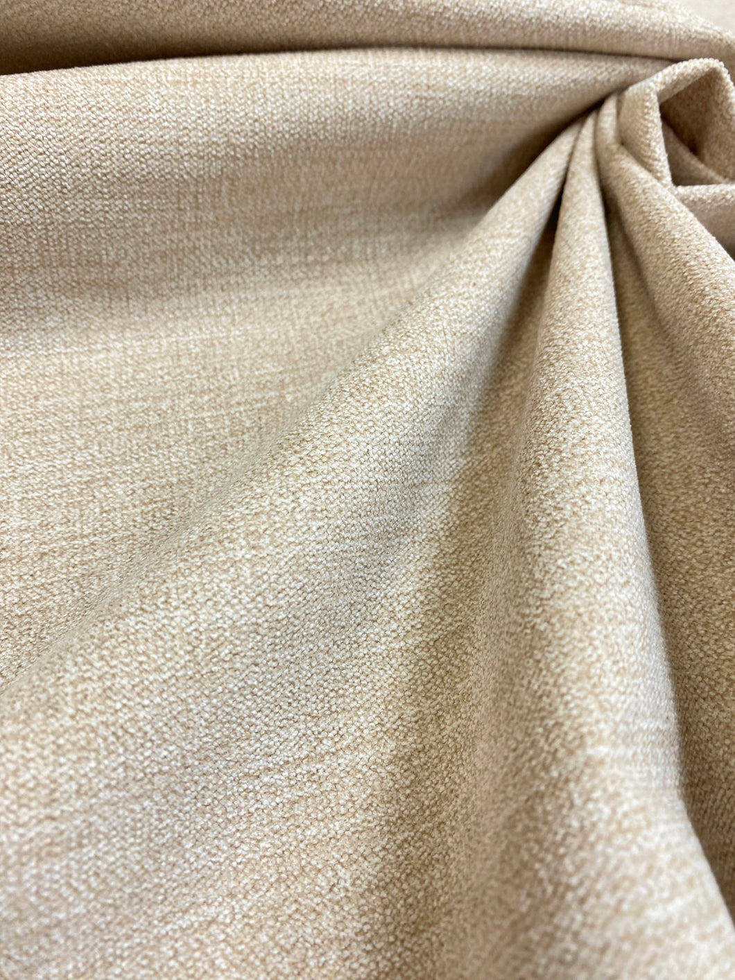 Designer Water & Stain Resistant Microfiber Beige Upholstery Fabric STA 3803
