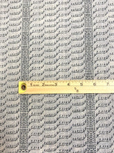 Load image into Gallery viewer, 2.5 Yard Susan Connor Pilar Blue Overprint Navy Belgian Linen Water &amp; Stain Resistant Upholstery Drapery Fabric WHS 3420