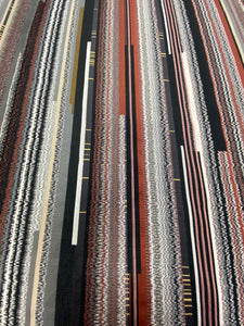 Robert Allen Arras Terracotta Water & Stain Resistant Rusty Brown Beige Grey Abstract Upholstery Fabric WHS 3316