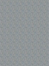 Load image into Gallery viewer, Navy Blue White Geometric Stripe Upholstery Fabric FB