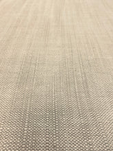 Load image into Gallery viewer, Designer Woven Nubby Woven Belgian Linen Viscose Beige Upholstery Drapery Fabric WHS 3081