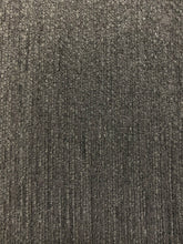 Load image into Gallery viewer, Designer Charcoal Grey Textured Chenille Water &amp; Stain Resistant Upholstery Fabric WHS 4175