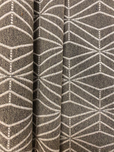 Load image into Gallery viewer, 1.25 Yard Abstract Geometric Grey Gray Upholstery Fabric WHS 4070