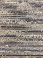 Load image into Gallery viewer, 0.8 Yard of Designer Brown Grey Beige Abstract MCM Mid Century Modern Epingle Upholstery Fabric WHS 3920