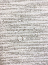 Load image into Gallery viewer, Perennials Crepe Du Jour Chalk White Beige Stripe Indoor Outdoor Water &amp; Stain Resistant Upholstery Fabric WHS 3889