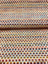 Load image into Gallery viewer, 1.25 Yards of Thibaut Sequoia Santa Fe Water &amp; Stain Resistant Red Yellow Blue Beige Upholstery Fabric WHS 3080