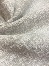 Load image into Gallery viewer, Perennials Breakwater Vapor Grey White Textured MCM Chenille Water &amp; Stain Resistant Upholstery Fabric WHS 3943