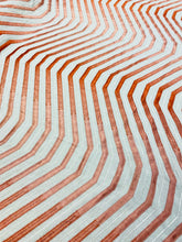 Load image into Gallery viewer, Traverse Fabrics Bibia Embroidery 1044151486 Coral Beige Geometric Fabric
