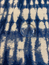 Load image into Gallery viewer, Pindler and Pindler Atlantic Stillwater Navy Blue Cream Abstract Water &amp; Stain Resistant Upholstery Fabric WHS 3953