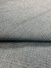 Load image into Gallery viewer, Designer Outdoor MCM Mid Century Modern Grey Teal Taupe Tweed Sling Upholstery Fabric STA 3188