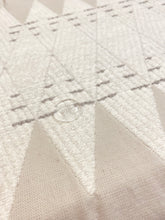 Load image into Gallery viewer, Duralee Oscar Natural Crypton Beige Cream Grey Geometric Water &amp; Stain Resistant Upholstery Fabric WHS 3052