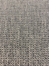 Load image into Gallery viewer, Designer Water &amp; Stain Resistant Indoor Outdoor Grey Solution Dyed Acrylic MCM Mid Century Modern Tweed Upholstery Drapery Fabric STA 3392