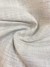 Load image into Gallery viewer, Designer Linen Silver Grey Charcoal MCM Mid Century Modern Tweed Upholstery Fabric WHS 3979