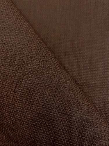 Chocolate Brown Textured Faux Leather Upholstery Vinyl WHS 4146