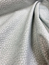 Load image into Gallery viewer, Designer Seafoam Green Animal Pattern Dot Chenille Water &amp; Stain Resistant Upholstery Fabric WHS 3469