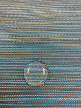 Load image into Gallery viewer, Designer Water &amp; Stain Resistant Teal Blue Copper Grey MCM Mid Century Modern Upholstery Fabric WHS 3634