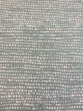 Load image into Gallery viewer, 1.5 Yard Designer Grey Blue Seafoam Heavy Duty Geometric Abstract Upholstery Fabric WHS 3536
