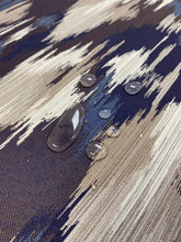 Load image into Gallery viewer, Brentano Isla Mar Indoor Outdoor Sunbrella Purple Taupe Cream Blue Brown Abstract Water &amp; Stain Resistant Upholstery Fabric STA 3216