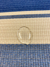 Load image into Gallery viewer, Designer Water &amp; Stain Resistant Navy Blue Beige Indoor Outdoor Stripe Nautical Upholstery Fabric WHS 3838