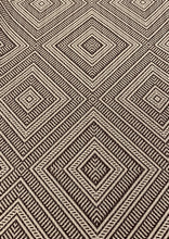 Load image into Gallery viewer, 1.3 Yds of Schumacher Tortola Oxford Gray Indoor Outdoor Charcoal Geometric Upholstery Fabric WHS 3032 gold