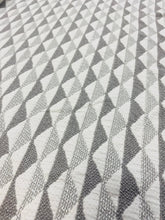 Load image into Gallery viewer, Designer Grey Water &amp; Stain Resistant Abstract Geometric Upholstery Fabric WHS 3127