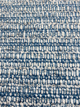 Load image into Gallery viewer, Designer Denim Blue Grey Woven MCM Tweed Upholstery Fabric WHS 3417