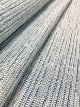 Load image into Gallery viewer, 1.5 Yard Thibaut Cadence Crypton Water &amp; Stain Resistant Teal Abstract Woven Upholstery Fabric STA 3332