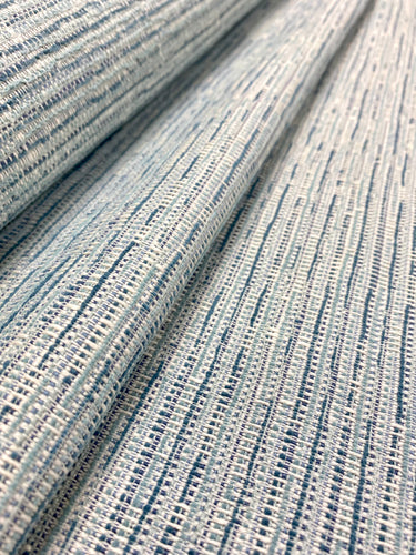 1.5 Yard Thibaut Cadence Crypton Water & Stain Resistant Teal Abstract Woven Upholstery Fabric STA 3332