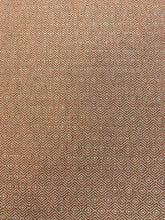 Load image into Gallery viewer, Designer Water &amp; Stain Resistant Caramel Brown Grey Tweed MCM Mid Century Modern Upholstery Fabric WHS 3949