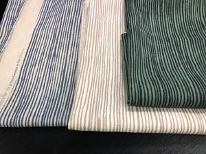 Kelly Wreastler Groundworks Fabric Vertex Outdoor Fabric Linen Crocodile Pacific