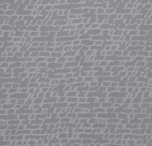 Gray Blue Off White Abstract Upholstery Drapery Fabric / Sky