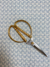 Load image into Gallery viewer, Cowtan &amp; Tout Duxbury Water Stain Resistant MCM Mid Century Modern Azure Blue White Indoor Outdoor Tweed Upholstery Fabric WHS 4010