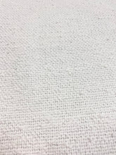 Load image into Gallery viewer, Designer Water &amp; Stain Resistant Off White Textured Woven MCM Mid Century Modern Upholstery Fabric WHS 3444