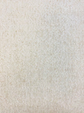 Load image into Gallery viewer, Designer Cream Plush Boucle Water &amp; Stain Resistant Chenille Upholstery Fabric STA 3945