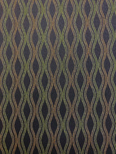 Load image into Gallery viewer, Crypton Brown Green Chartreuse Orange Geometric Abstract Upholstery Fabric STA 3895