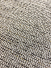 Load image into Gallery viewer, 1.75 Yard of Designer Taupe Mustard Brown Tweed MCM Mid Century Modern Upholstery Fabric WHS 4042