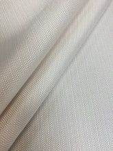 Load image into Gallery viewer, Designer Cream Water &amp; Stain Resistant Indoor Outdoor Canvas Upholstery Drapery Fabric STA 4119
