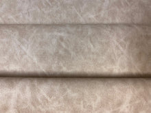 Load image into Gallery viewer, Designer Distressed Heavy Duty Faux Leather Beige Upholstery Vinyl WHS 4223