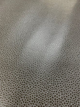 Load image into Gallery viewer, Designer Stingray Shagreen Grey Glossy Faux Leather Upholstery Vinyl WHS 3721