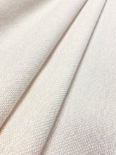 Load image into Gallery viewer, Designer Beige Cream Nubby MCM Mid Century Modern Tweed Water &amp; Stain Resistant Upholstery Fabric WHS 3337